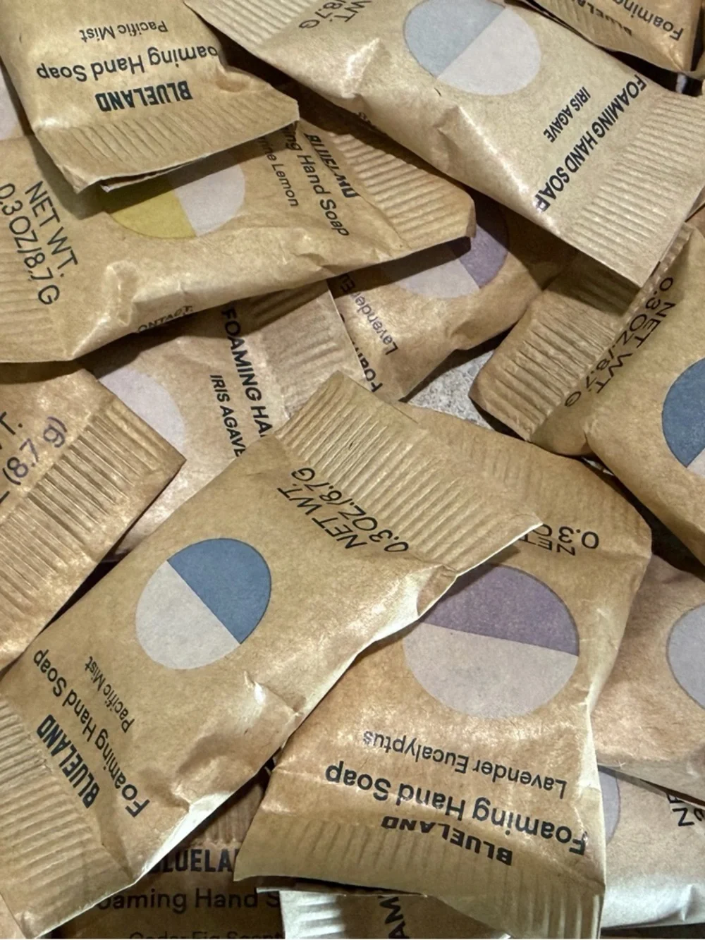 BlueLand Foaming Hand Soap Tablets and Pump - Picture 3 of 7